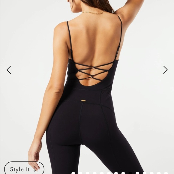 NEW L*space Black active Jumpsuit - Picture 7 of 7